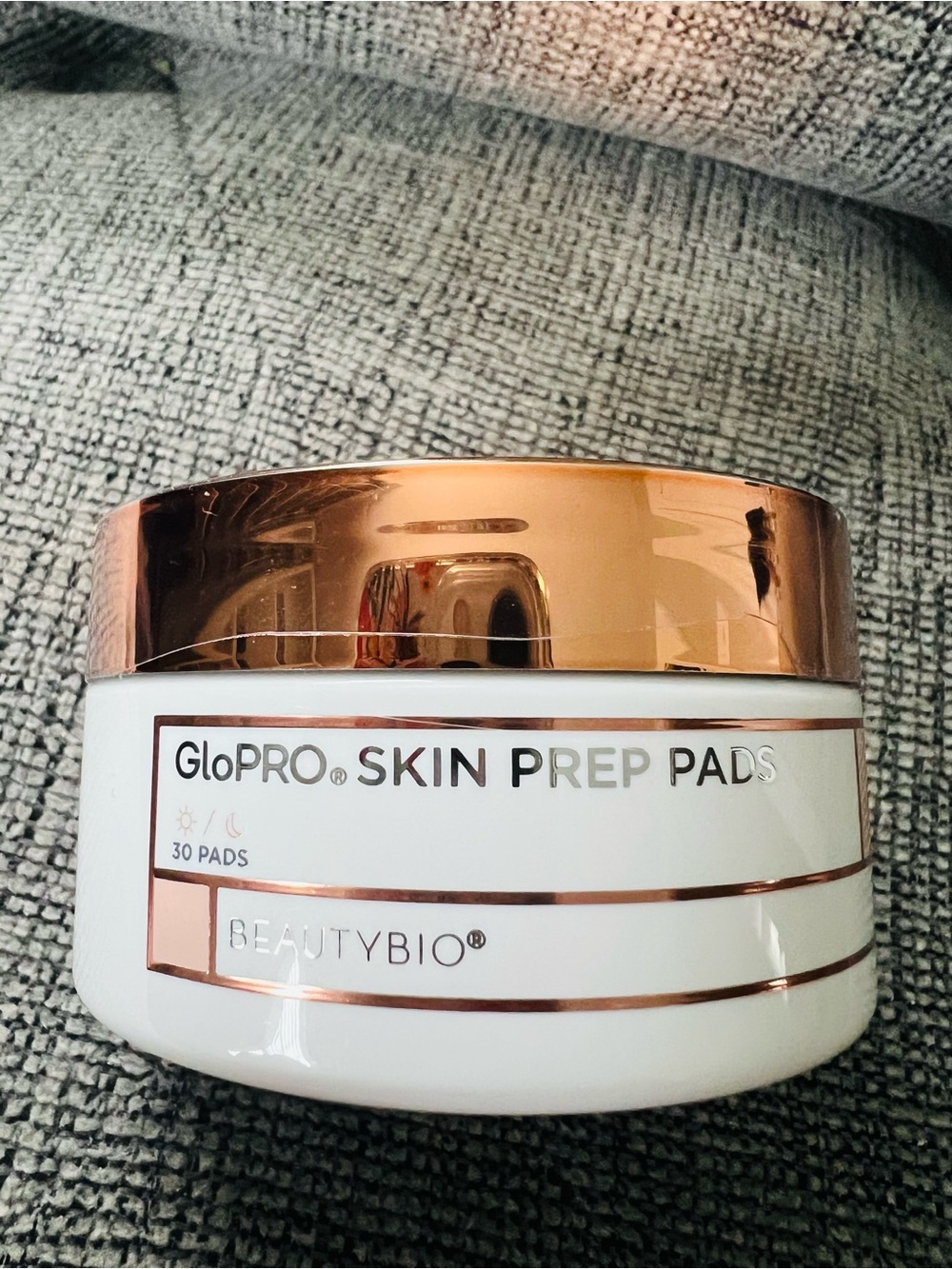 GloPRO Skin Prep Pads Skin Cleansing Wipes with Peptides - New